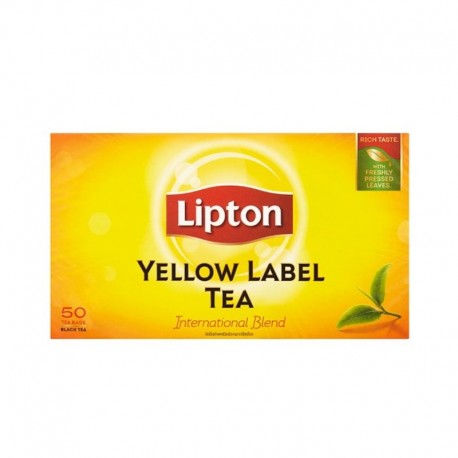 Lipton Yellow Label Tea – 85g (Bright, Refreshing & Full of Flavor)